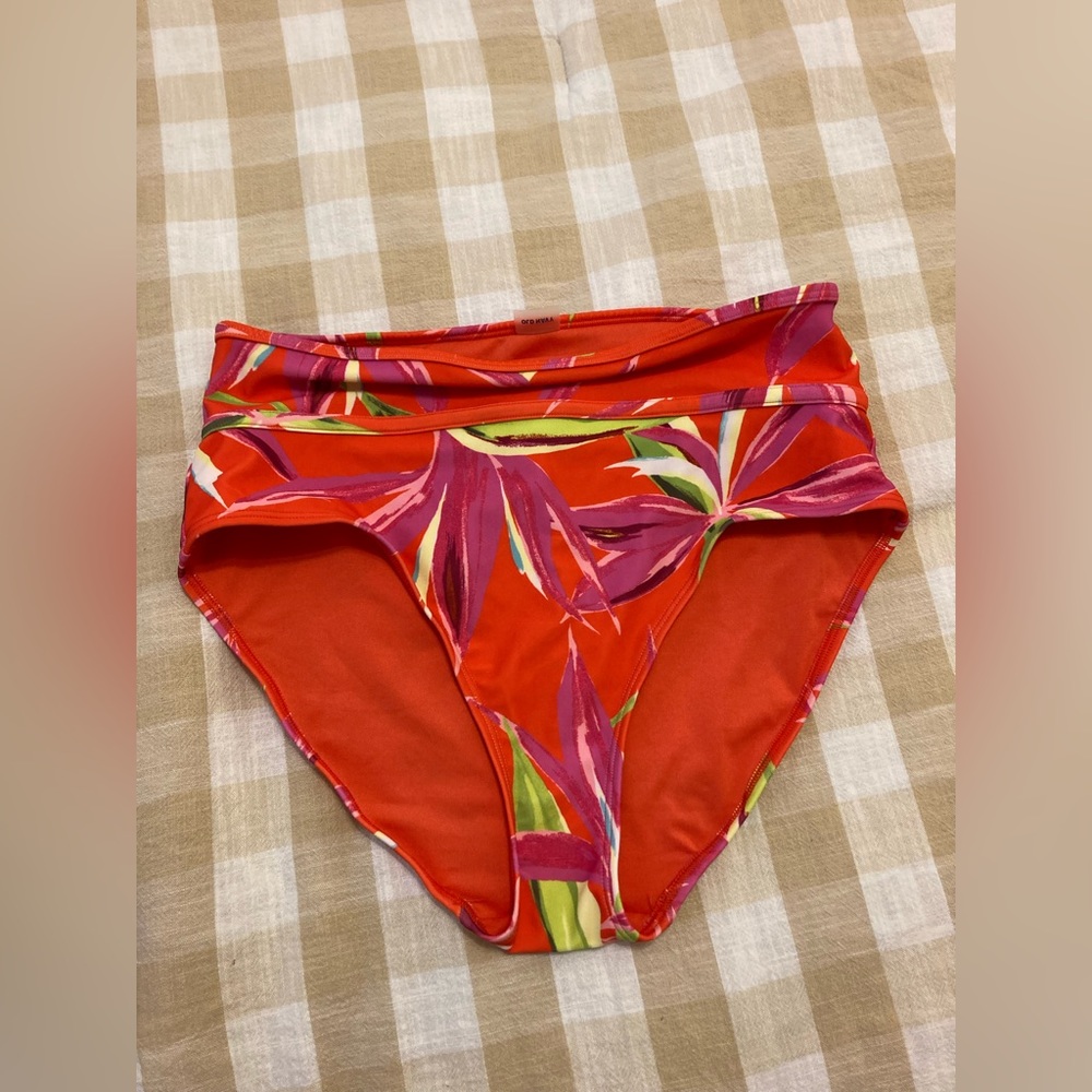 New Old Navy High Waisted Swim Bottoms